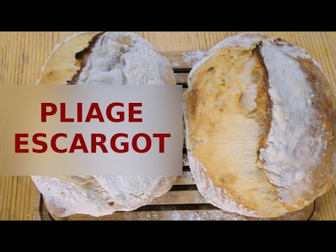 Tuto pain: le pliage escargot pour une mie très aérée