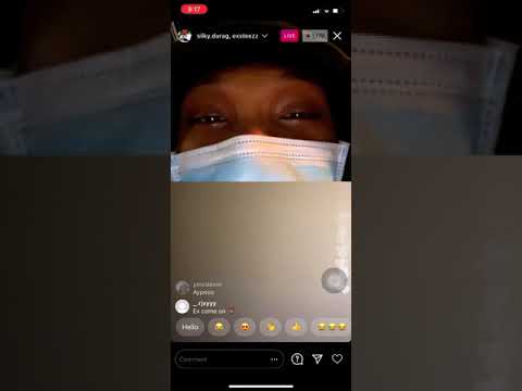 SILKY IS GONNA RACE YBN NAHMIR AND EX SHOWS HIS FACE ON LIVE😱😱