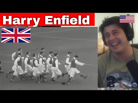 American Reacts Harry Enfield - Arsenal('33) Vs Liverpool('91)