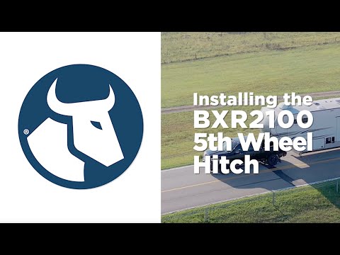 Installing the Blue Ox BXR2100 5th Wheel Hitch