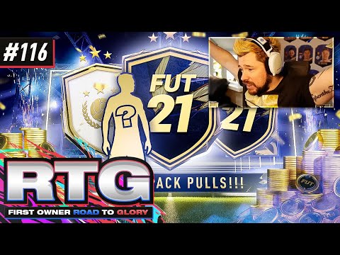 INSANE PACK PULLS + ICON SBC!! - FIFA 21 First Owner Road To Glory! #116