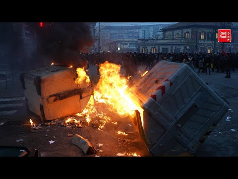 🔴 11 AGENTI FERITI A TORINO. A ROMA L'ALTRO FORTE OCCUPATO | #22dicembre