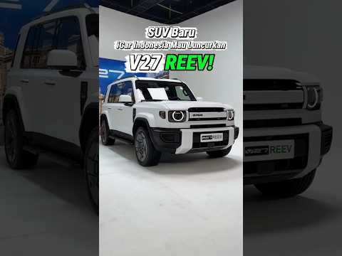 iCar V27 REEV Bakal Rilis di Indonesia. Makin Rame aja nih Segmen Mobil REEV