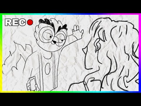 VanossGaming Animated Scribbles - Gold Digger Prank, Nogla's Ching, Origin of Ron's