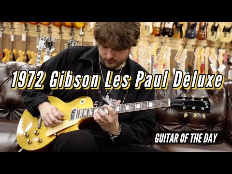 1972 Gibson Les Paul Deluxe Goldtop | Guitar of the Day