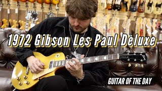 Video thumbnail for 1972 Gibson Les Paul Deluxe Goldtop | Guitar of the Day by Normans Rare Guitars
