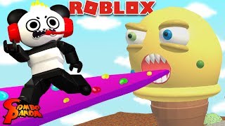 THE ICE CREAM IS GONNA EAT ME IN ROBLOX Escape the