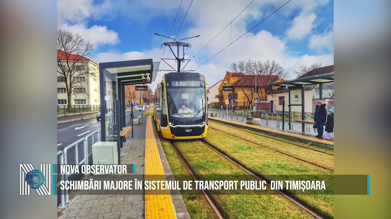 Schimbări majore în sistemul de transport public  din Timișoara