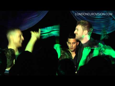 Freaky Fortune & RiskyKidd - Eurovision Medley (Greece) LIVE at the London Eurovision Party 2014