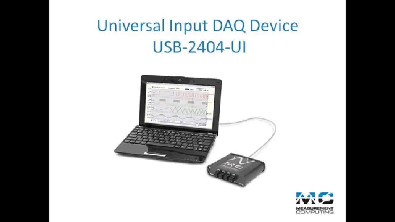 USB-2404-UI Universal Input DAQ Device