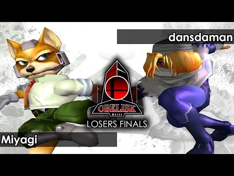 Melee: Miyagi (Fox) V dansdaman (Sheik) - Obelisk 83 Tournament SSBM