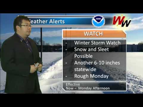 Saturday, March 1st, 2014 Morning Forecast