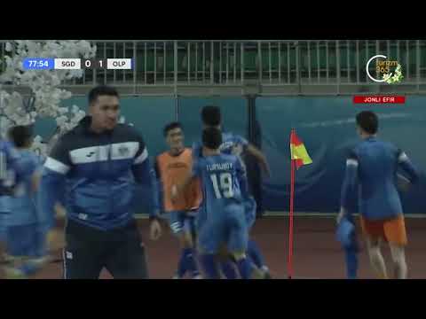 O‘zbekiston super ligasi So'g'diyona-Olimpik | Uzbekistan super league Sogdiana-Olympics 1-1