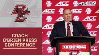 Bill O'Brien Boston College Press Conference | 2026 ACC Football Kickoff