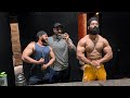 Posing Practice in oxygen gym kuwait