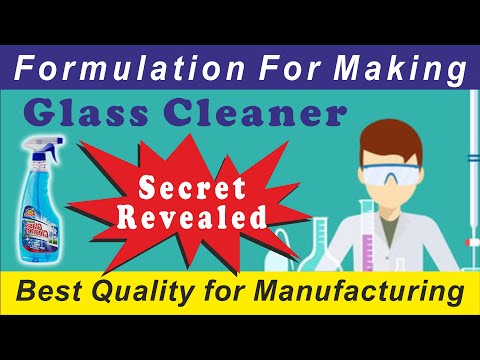 Glass Cleaner Formulation Consultancy