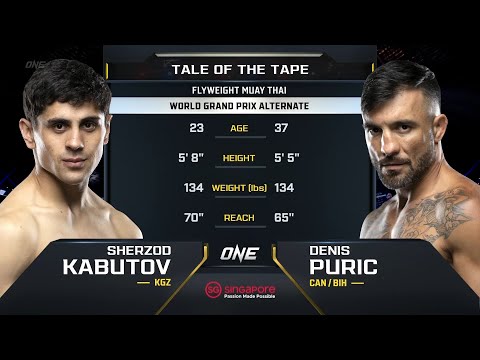 Sherzod Kabutov vs Denis Purić full fight