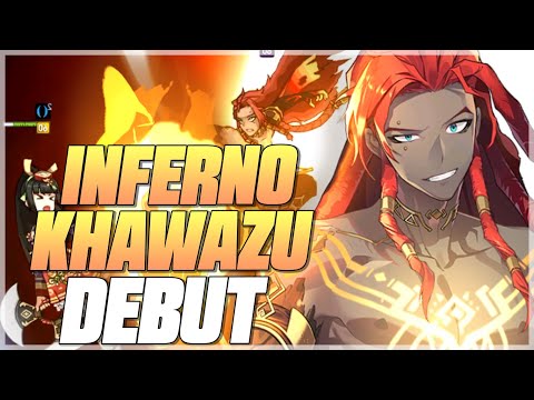 INFERNO KHAWAZU DEBUT (HE'S SO HOT!!!) - Epic Seven