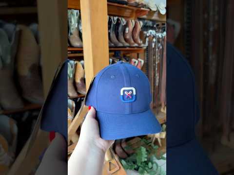 Boné TXC high snap azul marinho aba curva estilo country  #estilocowboy #cap