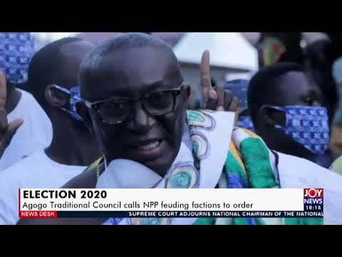 Agogo Traditional Council calls feuding factions to order - News Desk JoyNews (15-7-20)