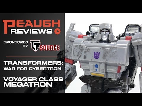 Video Review: Transformers: War for Cybertron SIEGE - Voyager Class MEGATRON