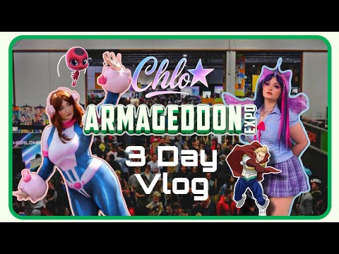 I Survived 3 Days at Armageddon Expo 2025 💥 (Auckland Vlog!)