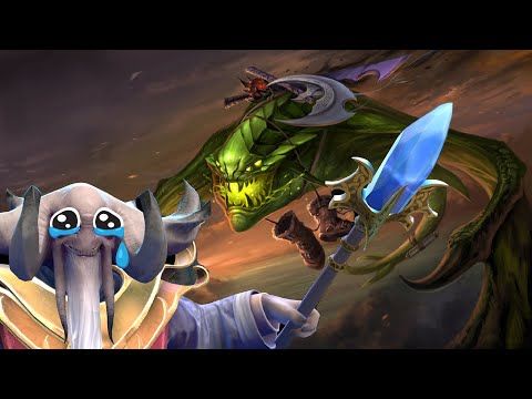 Aghanim's Labyrinth: The Conundrum Continuum 2021 - Viper gameplay / Лабиринт Аганима - Вайпер