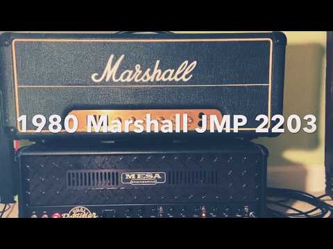 MESA/BOOGIE DUAL RECTIFIER MULTI WATT VS MARSHALL JMP 2203 JCM800