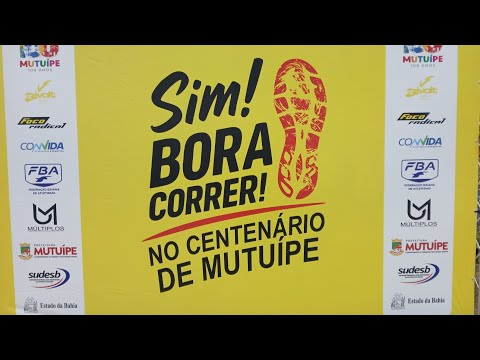 CORRIDA DO CENTENÁRIO DE MUTUIPE   13 09 2026 