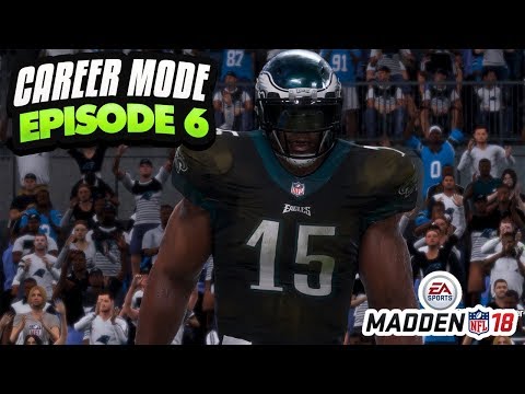 MADDEN 18 CAREER MODE EP 6! THE HULK BREAKS RECORD FOR MOST GAME RUSHING YARDS | WEEK 6 @ PANTHERS