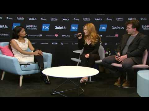 ESCKAZ in Copenhagen: Valentina Monetta (San Marino) meet&greet