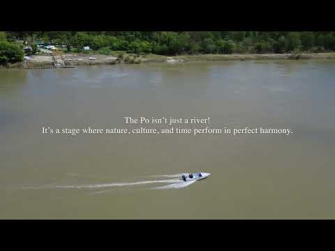 🏞️ Discover Cremona's Hidden Gems: Stunning Aerial Views of the Po River 🏞️