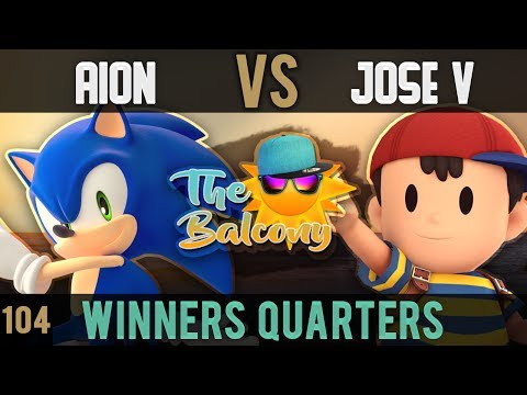 PM @ the Balcony 104 - Winners Quarters ft. TB|Aion (Sonic) VS Jose V (Ness)