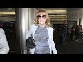 TV Icon And I Dream Of Jeannie Star Barbara Eden At LAX