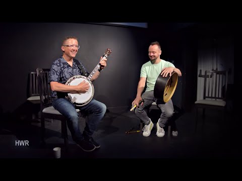 Dermot Sheedy (1): bodhrán & Brian Morrissey: banjo; "6 10" & reel - Craiceann Bodhrán Festival 2025