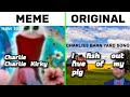 Charlie Charlie Kirky Song Meme Vs Original