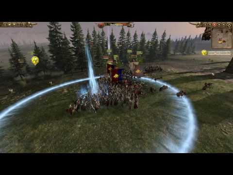 Bretonnia bravest vs The Foot of Gork