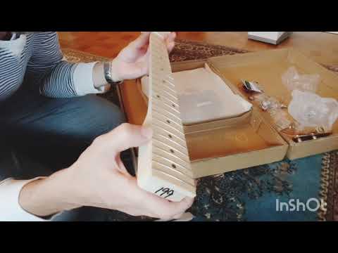 Knoxville telecaster kit unboxing