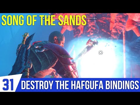 GOD OF WAR RAGNAROK Gameplay Part 31 - Destroy The Hafgufa Bindings | Song of The Sands |The Burrows