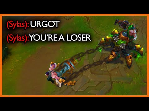 Trash talking Sylas gets grinded up! [Masters Urgot Midlane Gameplay] - League of Legends