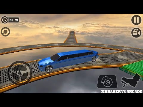 Impossible Limousine Tracks 3D: Blue Limo Driving Levels 1 to 7 Completed (PRO DRIVER) Android