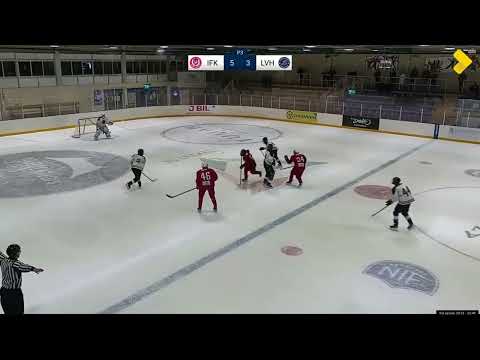 second half clips 2024-2025 season, left defenseman #26, Lidingö Vikings HC J18 Region