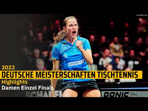 Deutsche Meisterschaft 2023: Winters souveräne Titelverteidigung gegen Jungtalent | SDTV Tischtennis