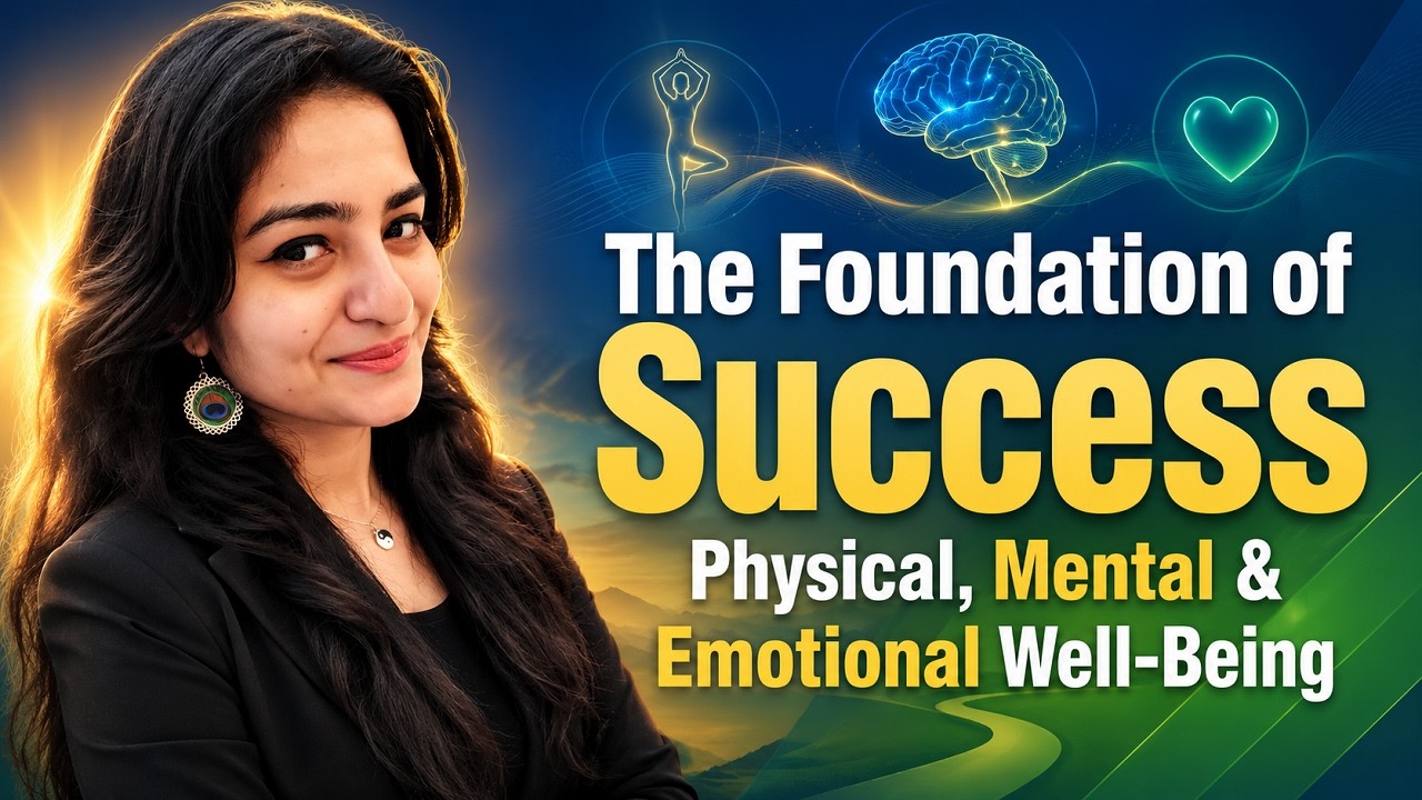 The 3 Pillars of Success Physical, Mental & Emotional Well-Being | The Foundation of Success