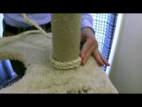Climb-It Cat: DIY How to Refurbish/Restore a Cat Tree & Scratching Post