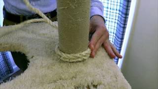 Climb-It Cat: DIY How to Refurbish/Restore a Cat Tree & Scratching Post
