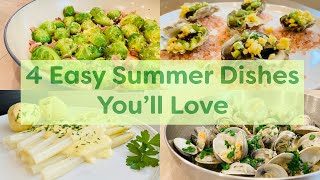 4 Easy Summer Dishes You’ll Love (Full Recipes in Just 4 Minutes!)