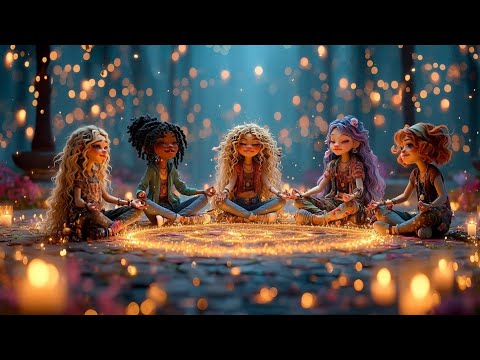 🌙 „Ciepły ogień duszy – magiczna noc, spokój, akceptacja i wybór”