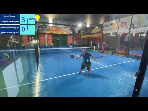 Jose Sousa/Alejandro Borreguero vs Antonio Rodríguez/Jesús Domínguez