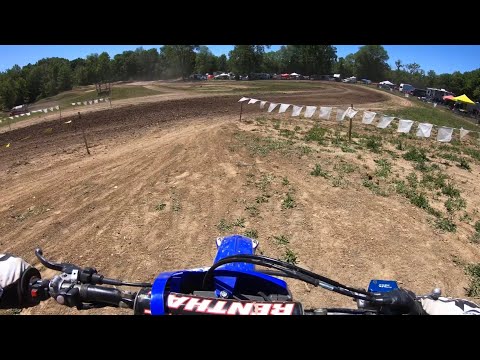 YZ450 Helmet Cam. Wabash Cannonball MX. Bryant Swinford.